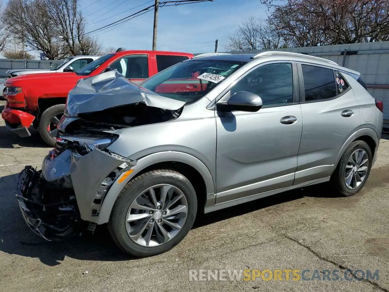 1 Photograph of a damaged car KL4MMESL2PB086978 BUICK ENCORE 2023