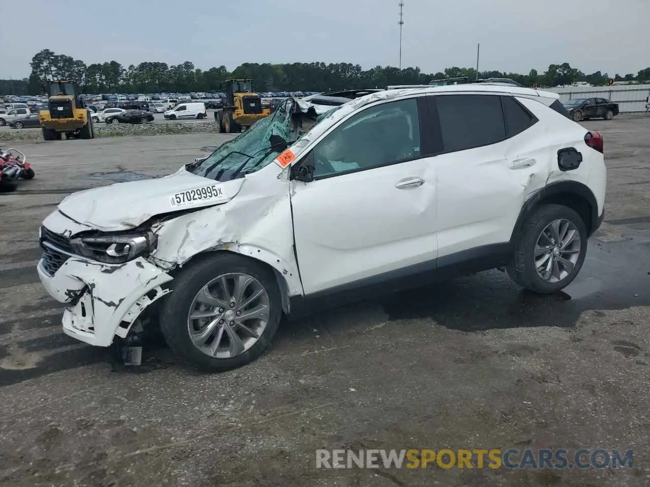 1 Photograph of a damaged car KL4MMFSL1PB007368 BUICK ENCORE 2023