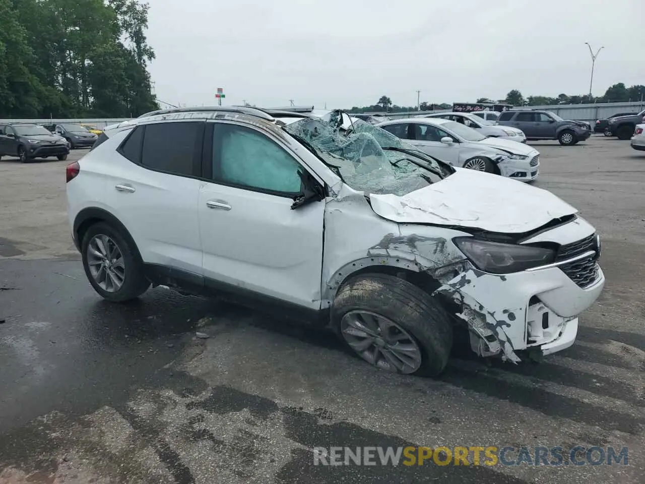 4 Photograph of a damaged car KL4MMFSL1PB007368 BUICK ENCORE 2023