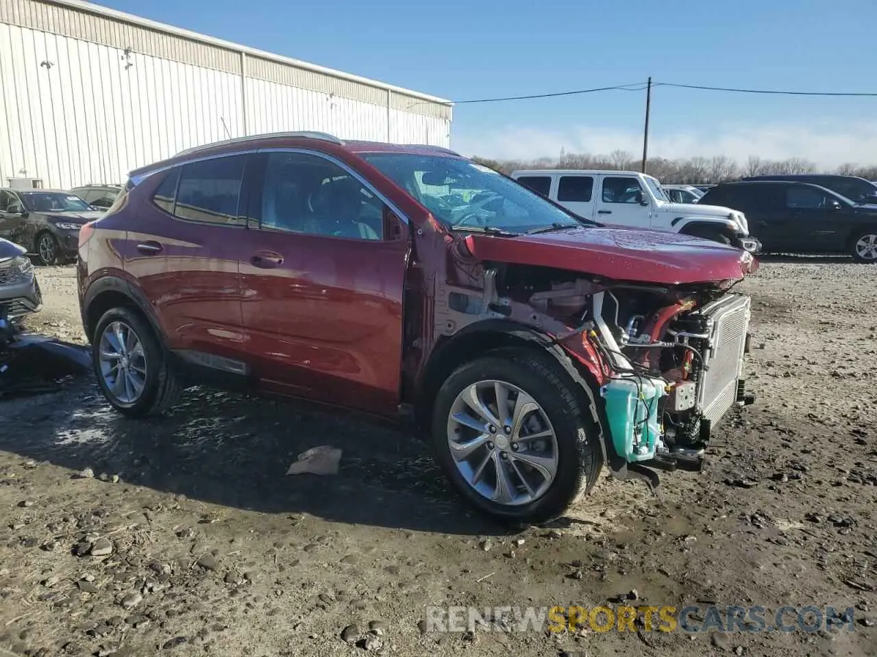 4 Photograph of a damaged car KL4MMFSL9PB112935 BUICK ENCORE 2023