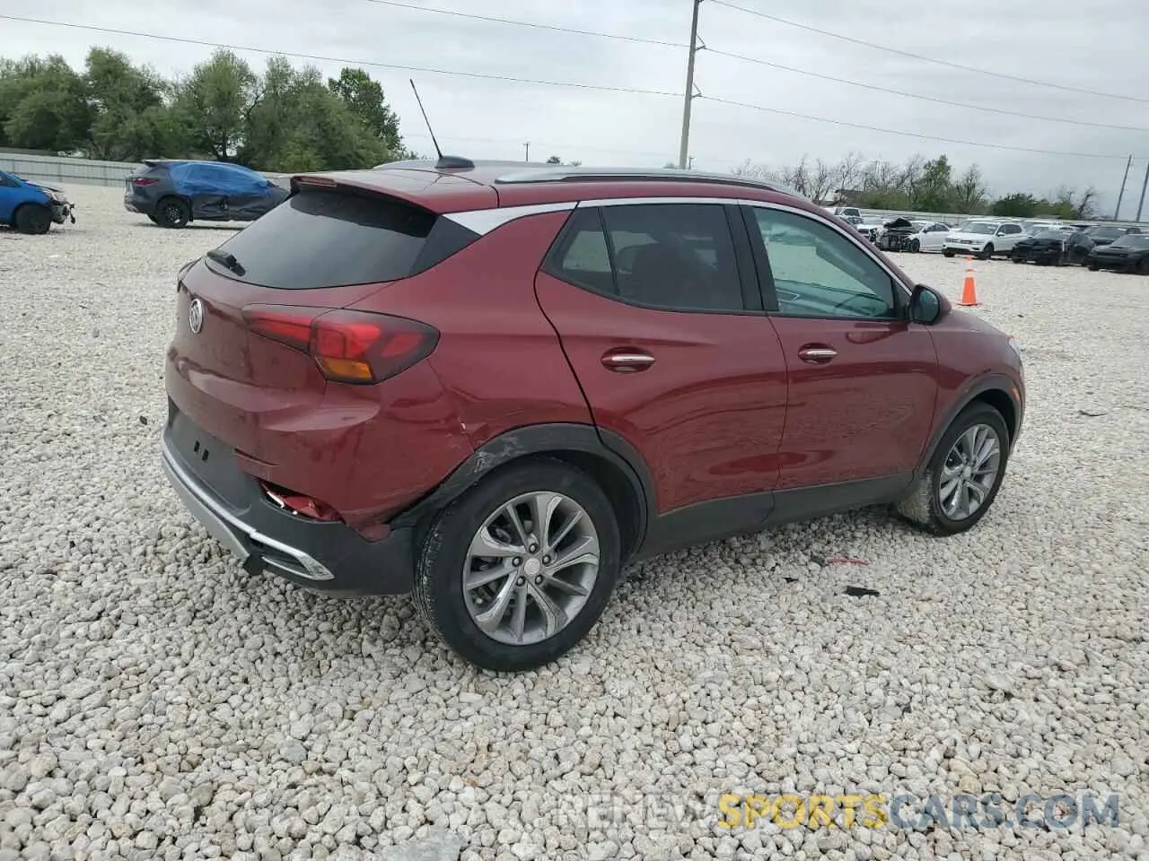 3 Photograph of a damaged car KL4MMFSLXPB122423 BUICK ENCORE 2023
