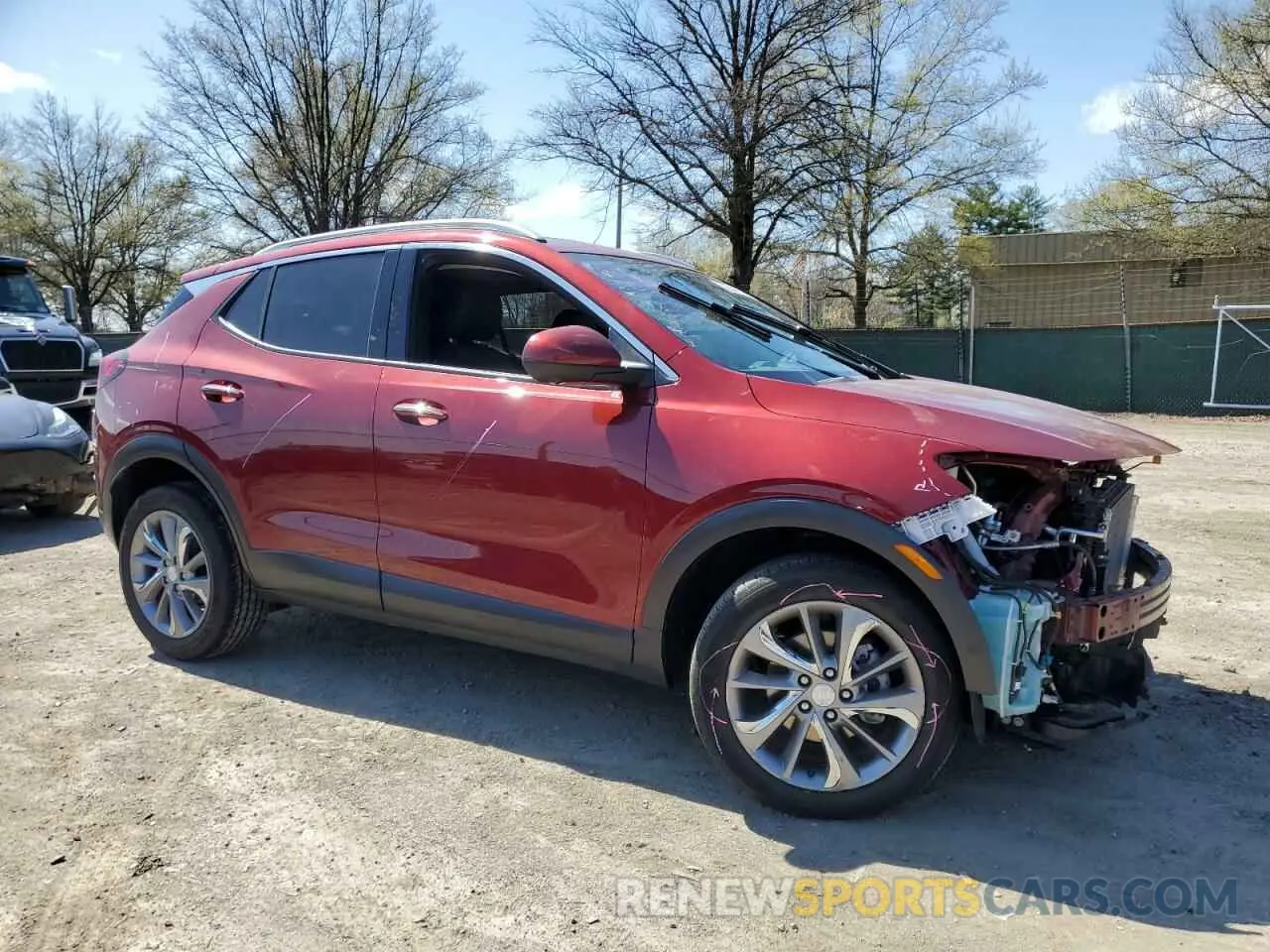 4 Photograph of a damaged car KL4MMGSL6PB005198 BUICK ENCORE 2023