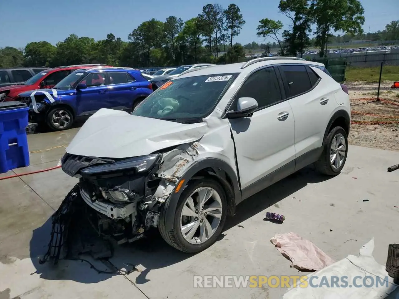 1 Photograph of a damaged car KL4AMBS2XRB013031 BUICK ENCORE 2024