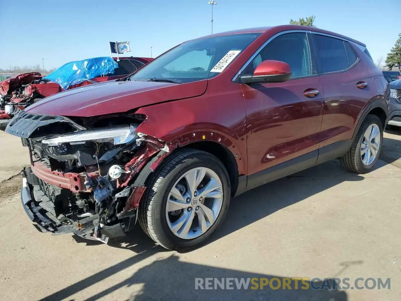 1 Photograph of a damaged car KL4AMBS2XRB199038 BUICK ENCORE 2024
