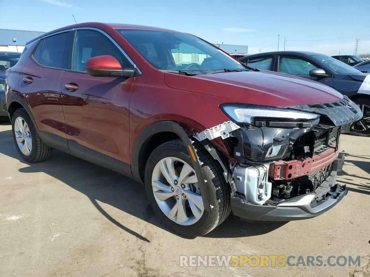 4 Photograph of a damaged car KL4AMBS2XRB199038 BUICK ENCORE 2024