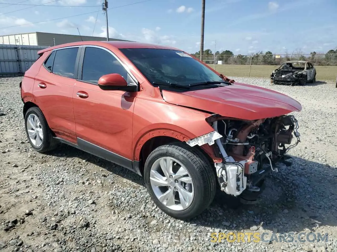 4 Photograph of a damaged car KL4AMBSL1RB029028 BUICK ENCORE 2024