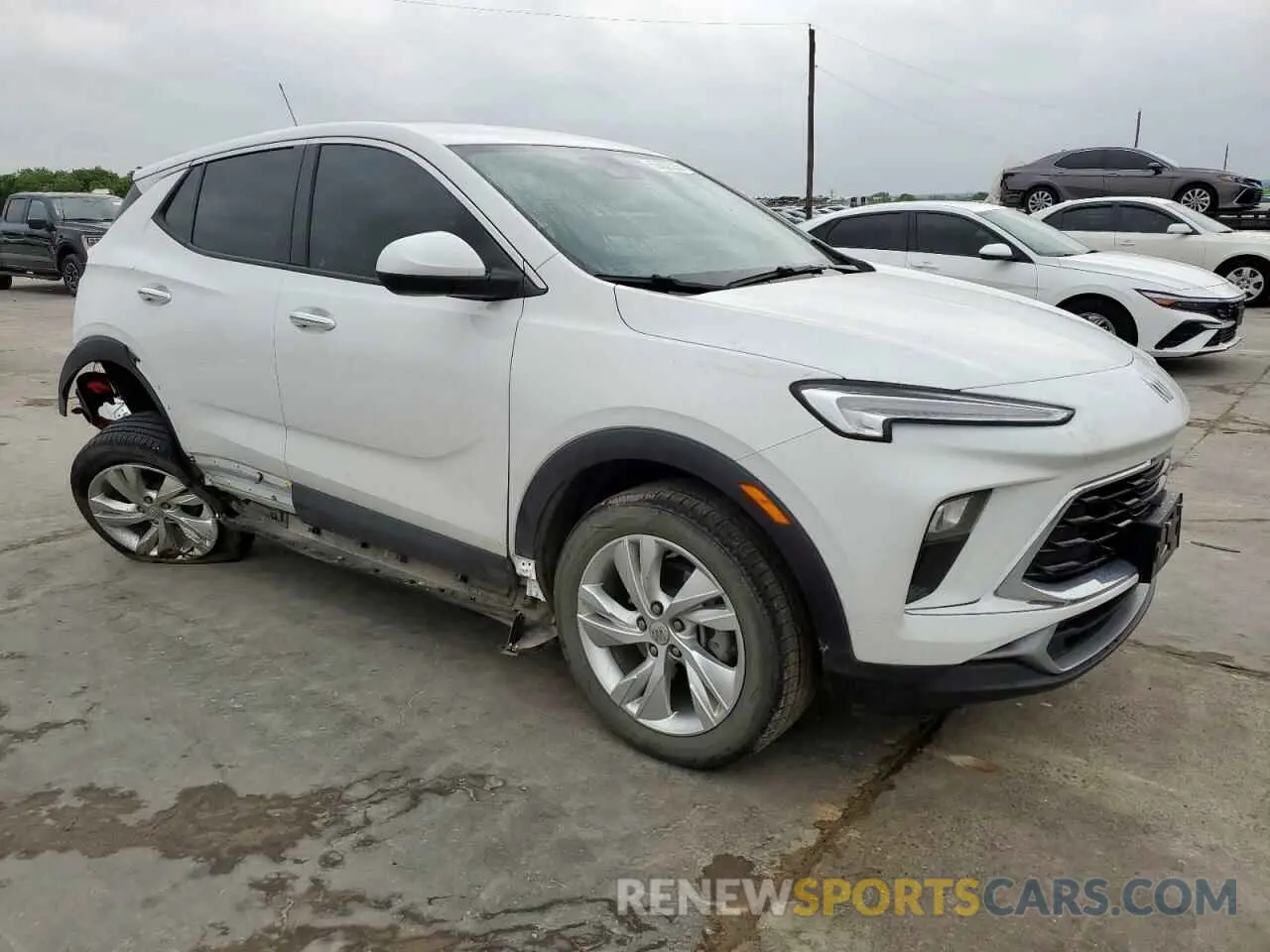 4 Photograph of a damaged car KL4AMBSL2RB154572 BUICK ENCORE 2024