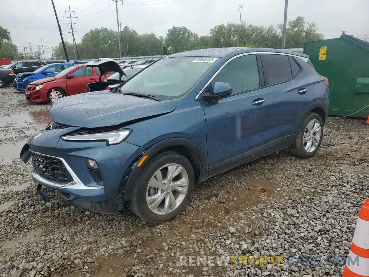 1 Photograph of a damaged car KL4AMBSL3RB020878 BUICK ENCORE 2024