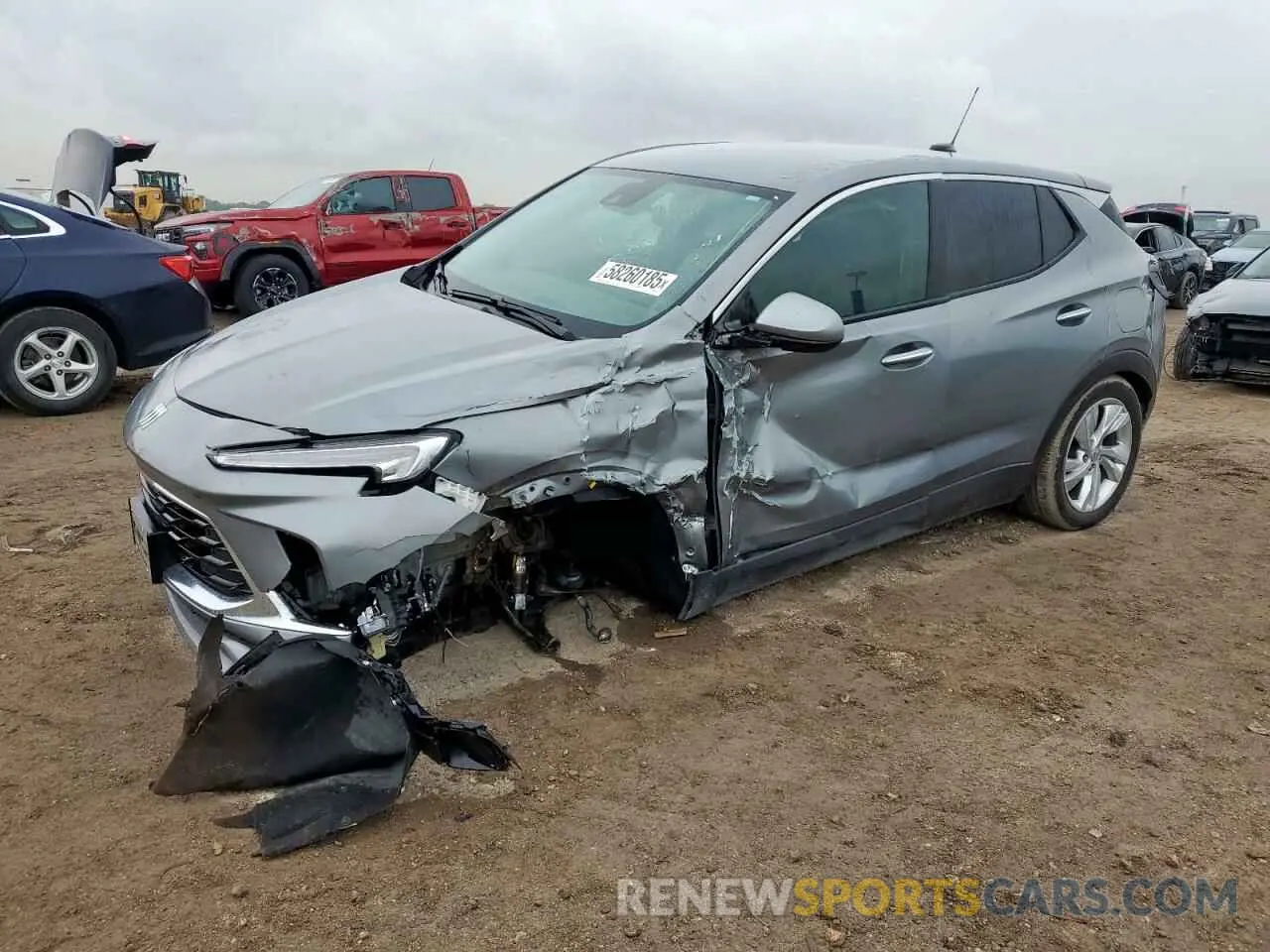 1 Photograph of a damaged car KL4AMBSL6RB202297 BUICK ENCORE 2024