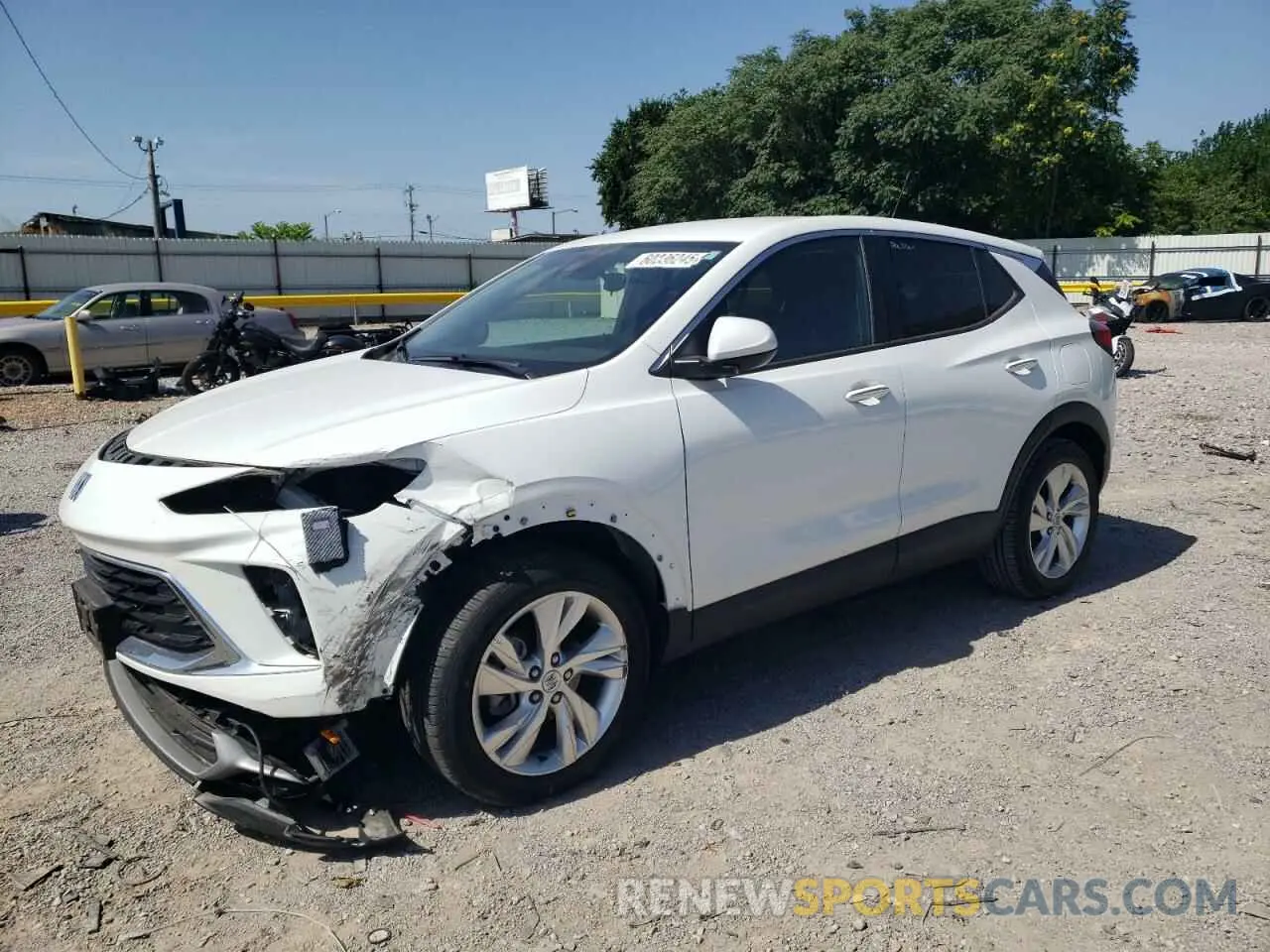 1 Photograph of a damaged car KL4AMBSL7RB005932 BUICK ENCORE 2024