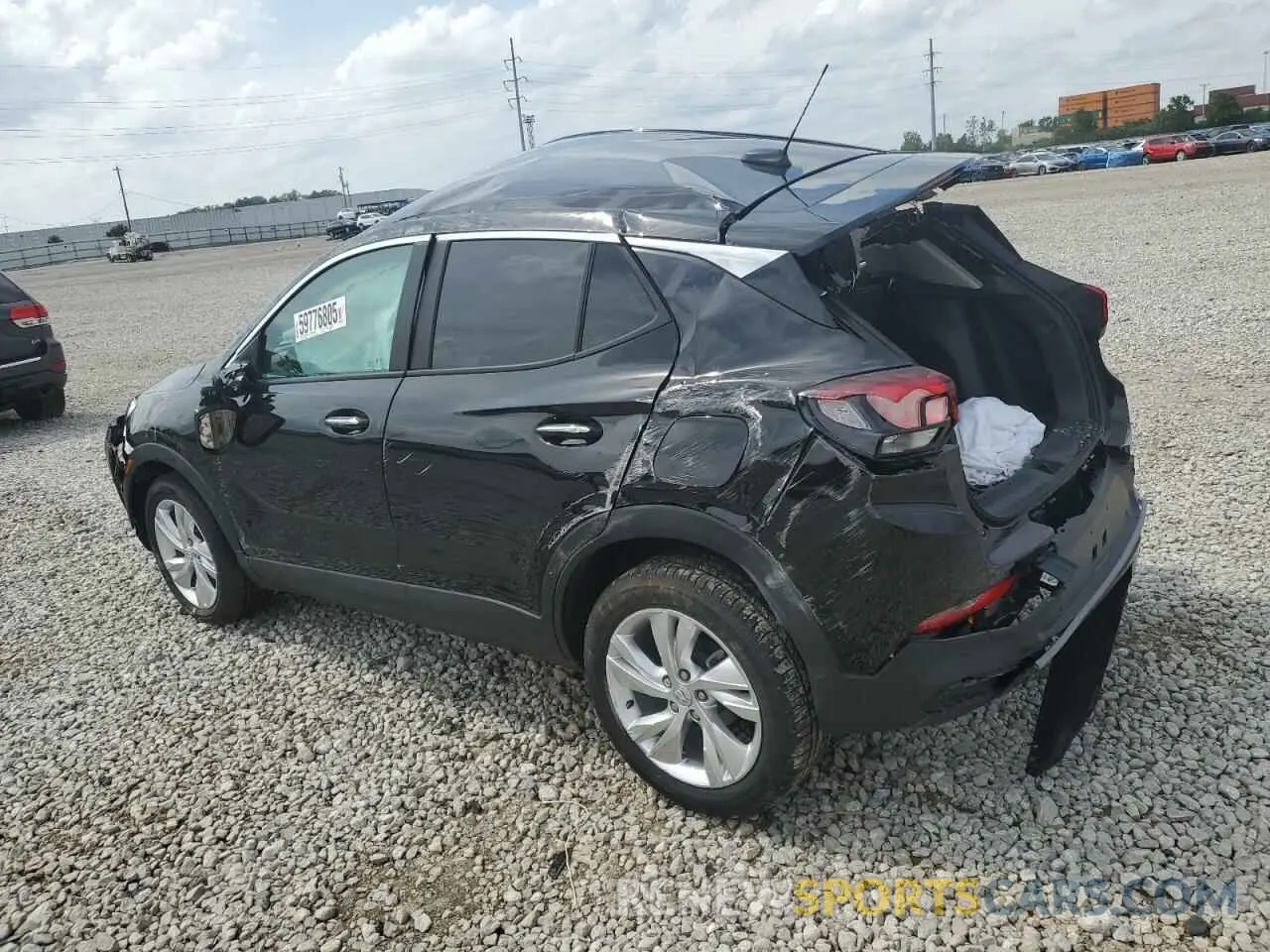 2 Photograph of a damaged car KL4AMBSL7RB158875 BUICK ENCORE 2024