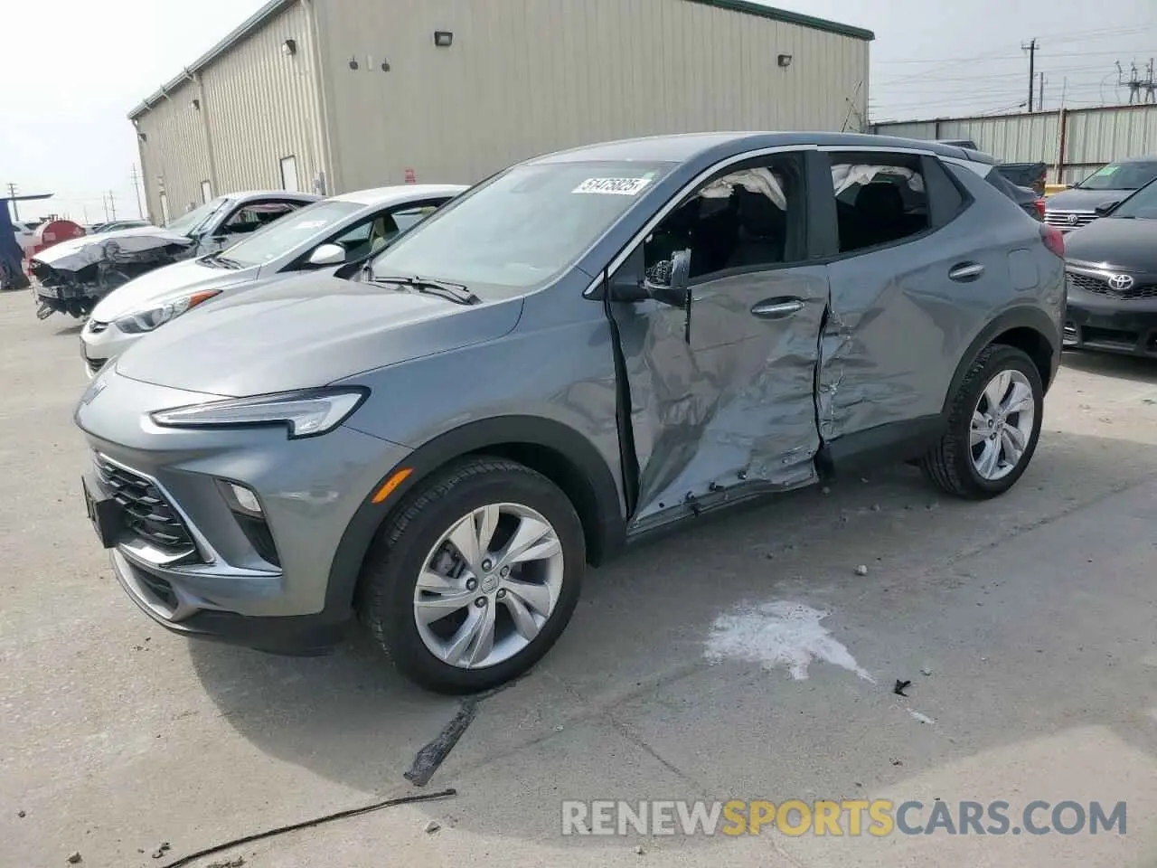 1 Photograph of a damaged car KL4AMBSLXRB205414 BUICK ENCORE 2024