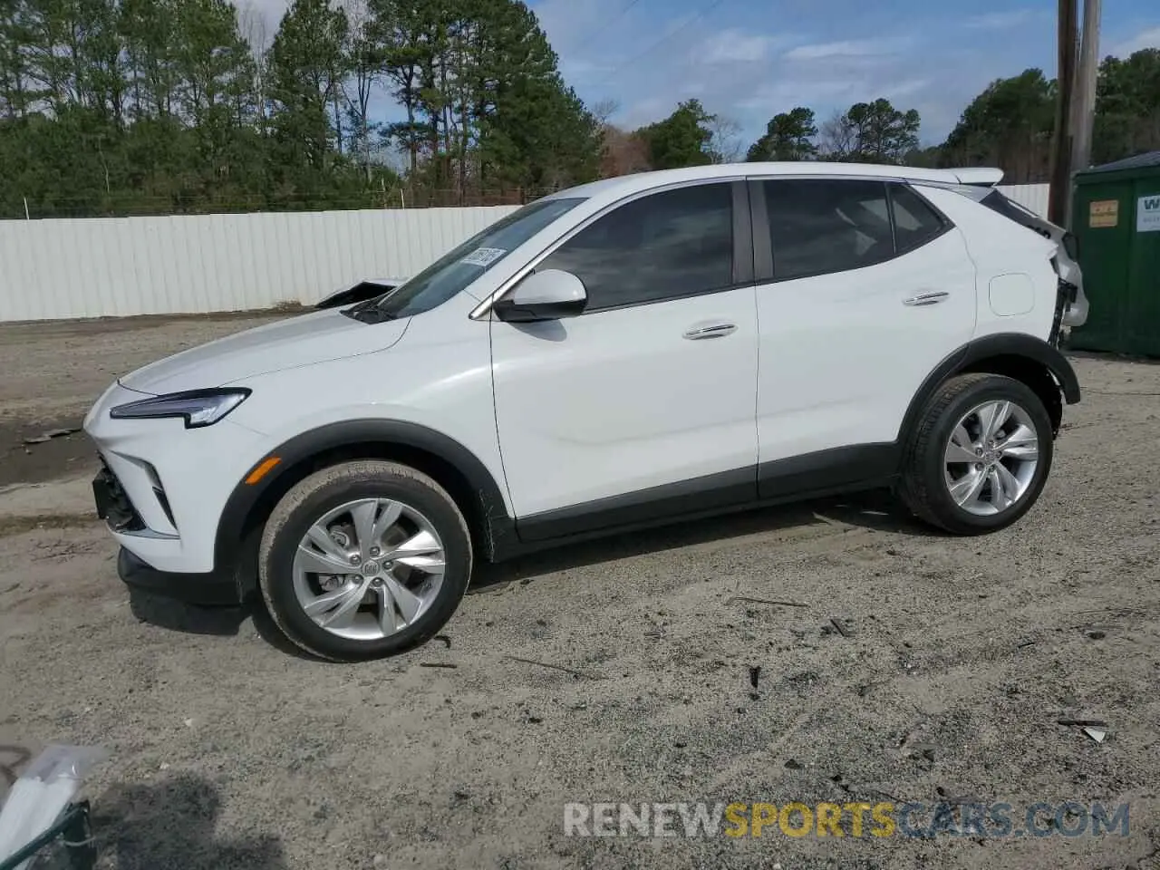 1 Photograph of a damaged car KL4AMCSL2RB001860 BUICK ENCORE 2024