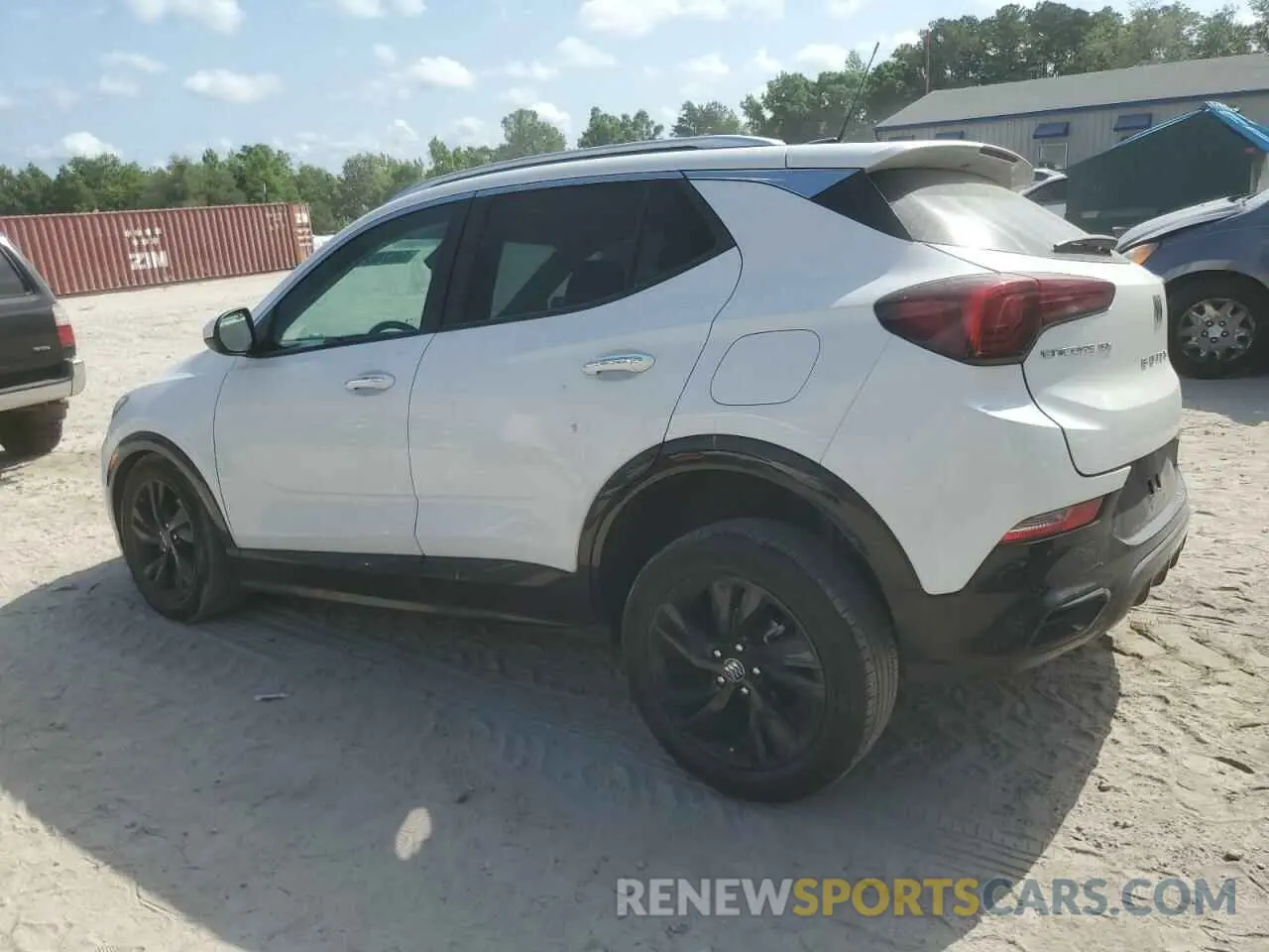 2 Photograph of a damaged car KL4AMDSL0RB206969 BUICK ENCORE 2024