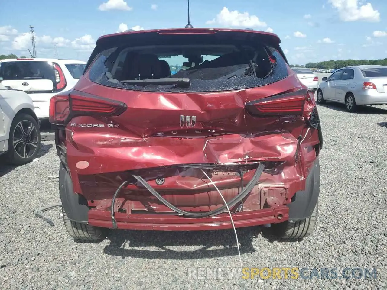 6 Photograph of a damaged car KL4AMDSL2RB208786 BUICK ENCORE 2024