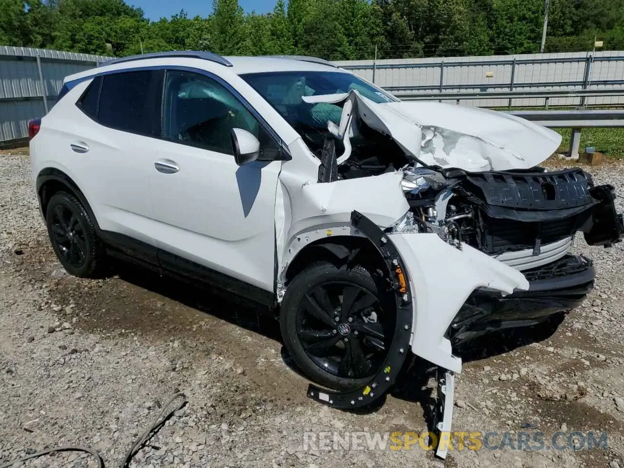 4 Photograph of a damaged car KL4AMDSL3RB166354 BUICK ENCORE 2024