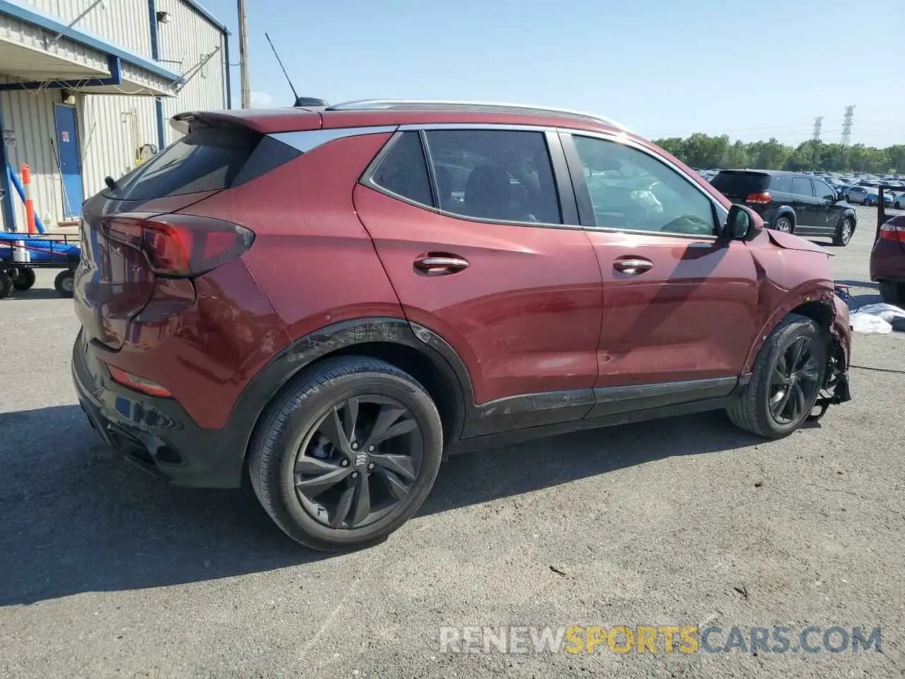 3 Photograph of a damaged car KL4AMDSL8RB131275 BUICK ENCORE 2024