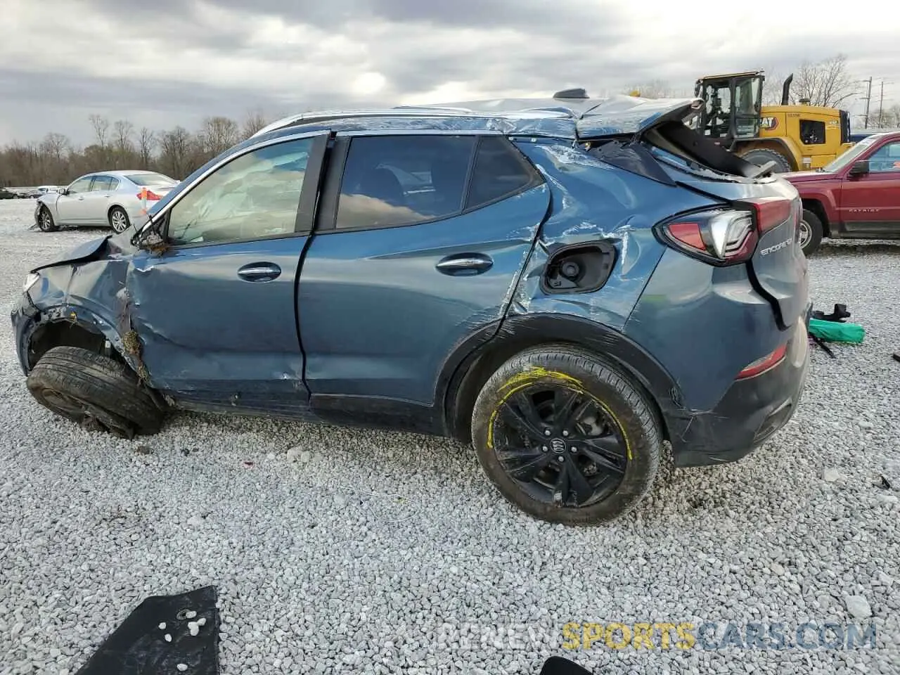 2 Photograph of a damaged car KL4AMDSLXRB125476 BUICK ENCORE 2024