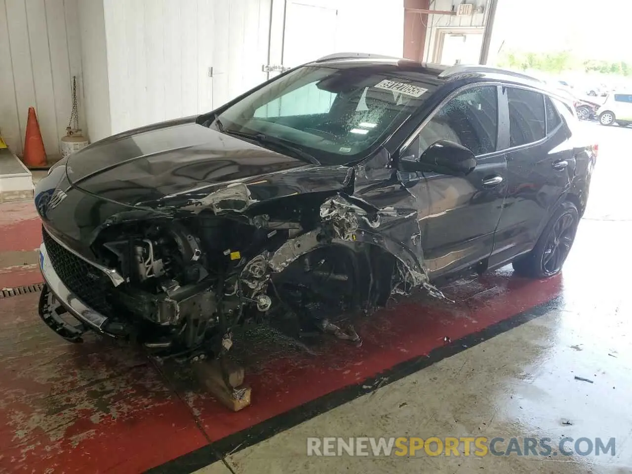 1 Photograph of a damaged car KL4AMDSLXRB153231 BUICK ENCORE 2024