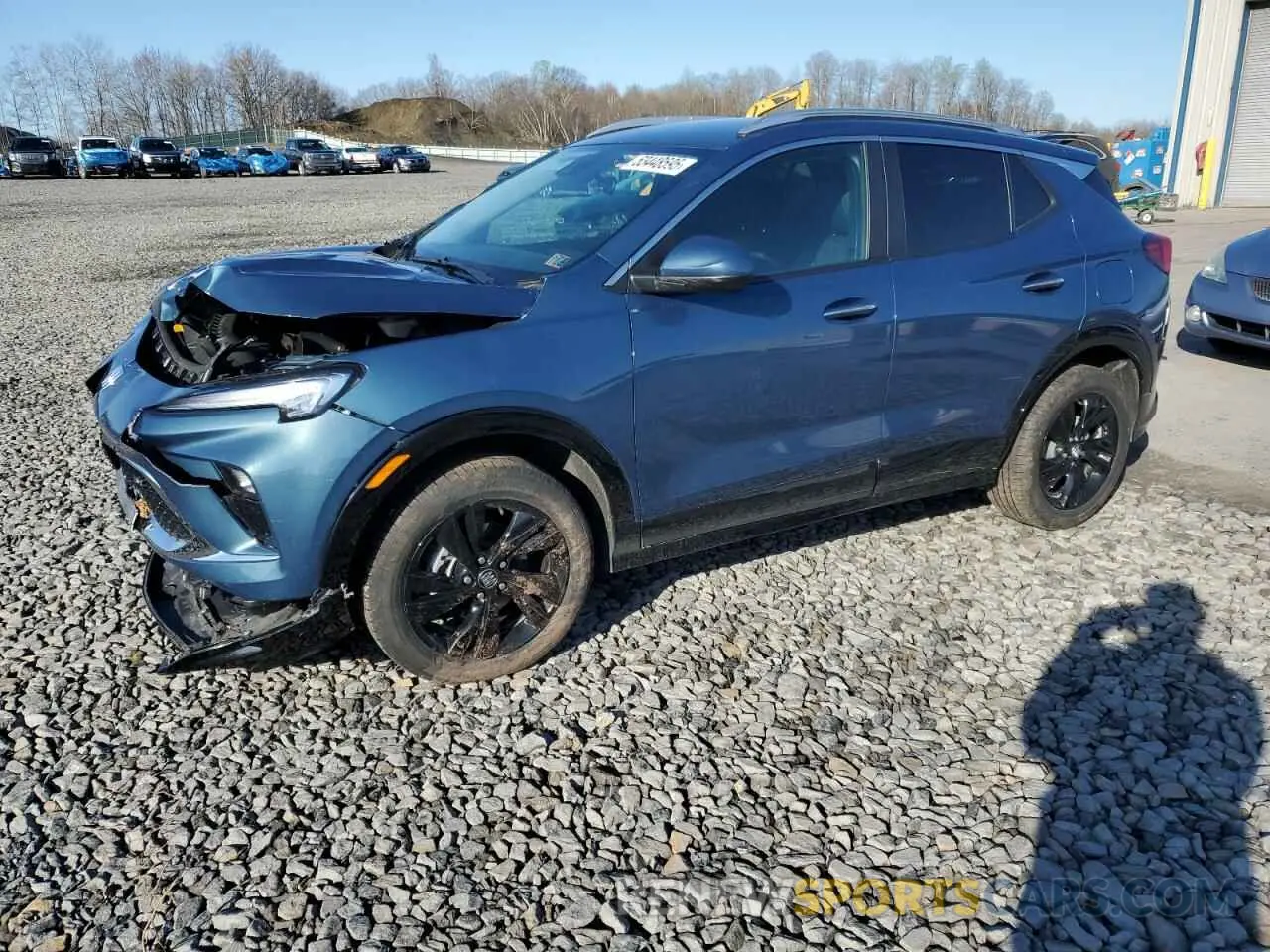 1 Photograph of a damaged car KL4AMESL2RB153178 BUICK ENCORE 2024