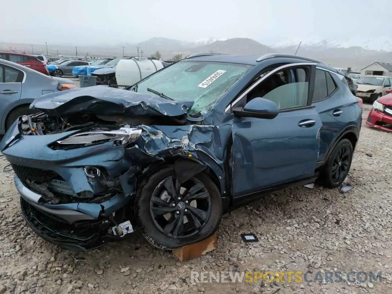 1 Photograph of a damaged car KL4AMESL2RB209099 BUICK ENCORE 2024