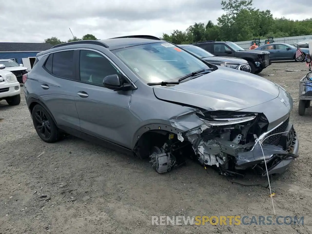 4 Photograph of a damaged car KL4AMESL5RB161968 BUICK ENCORE 2024