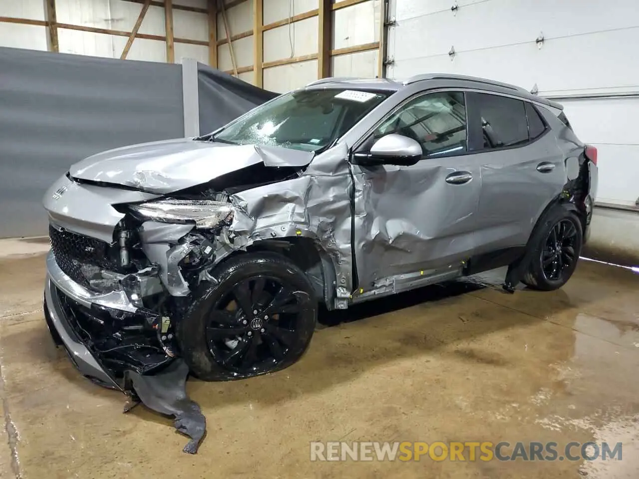1 Photograph of a damaged car KL4AMESL5RB205533 BUICK ENCORE 2024
