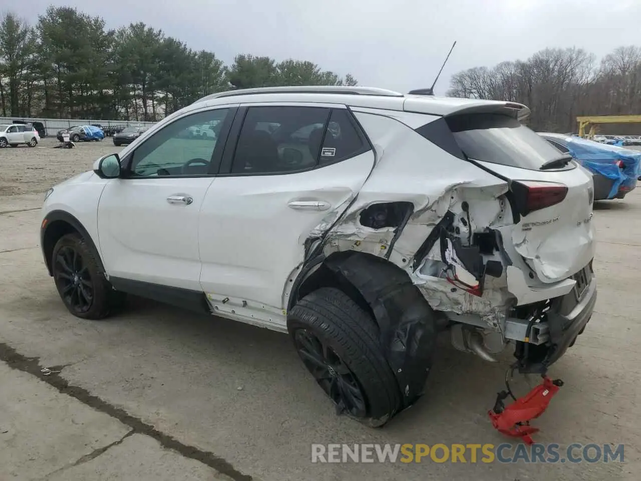 2 Photograph of a damaged car KL4AMESL8RB013054 BUICK ENCORE 2024