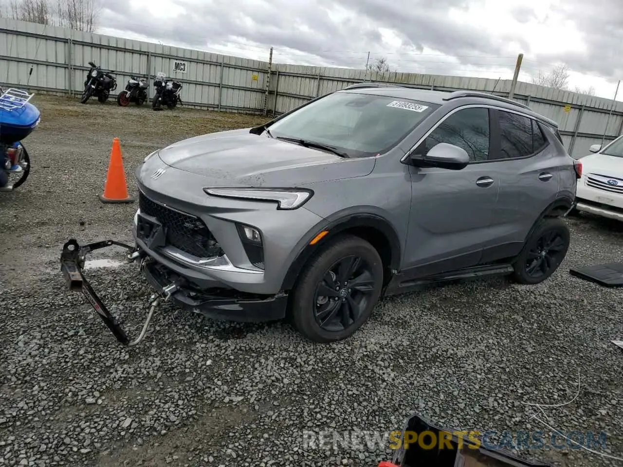 1 Photograph of a damaged car KL4AMESL8RB046944 BUICK ENCORE 2024