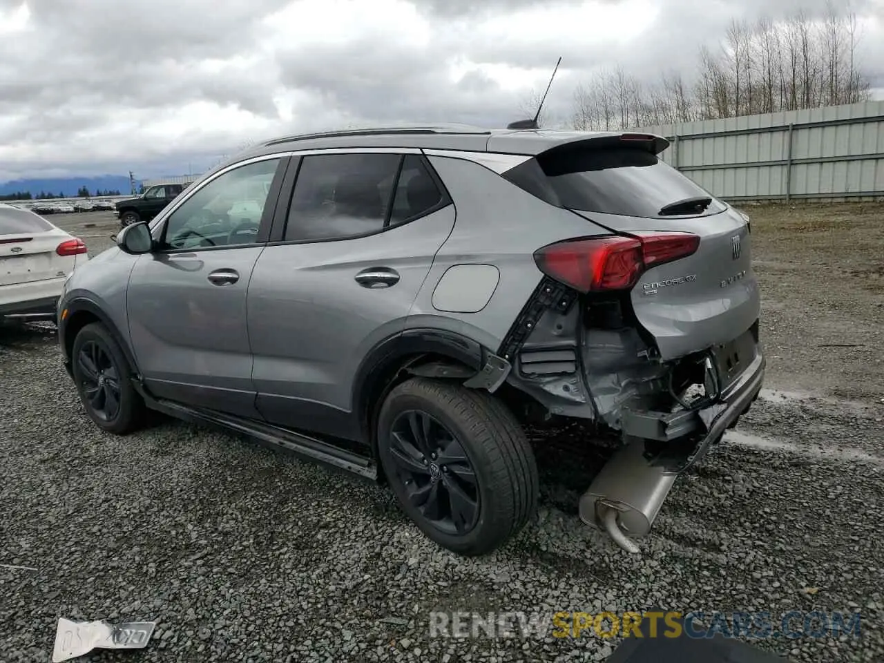2 Photograph of a damaged car KL4AMESL8RB046944 BUICK ENCORE 2024