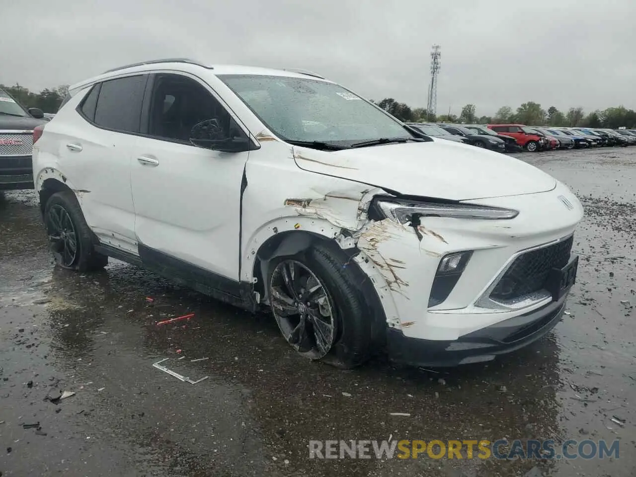 4 Photograph of a damaged car KL4AMESL9RB174593 BUICK ENCORE 2024