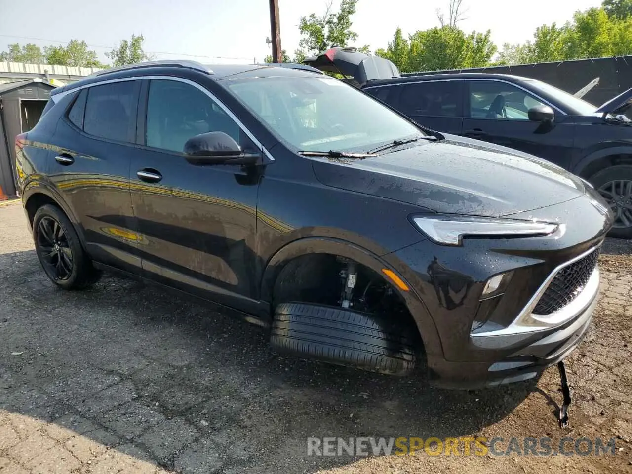 4 Photograph of a damaged car KL4AMESLXRB169418 BUICK ENCORE 2024