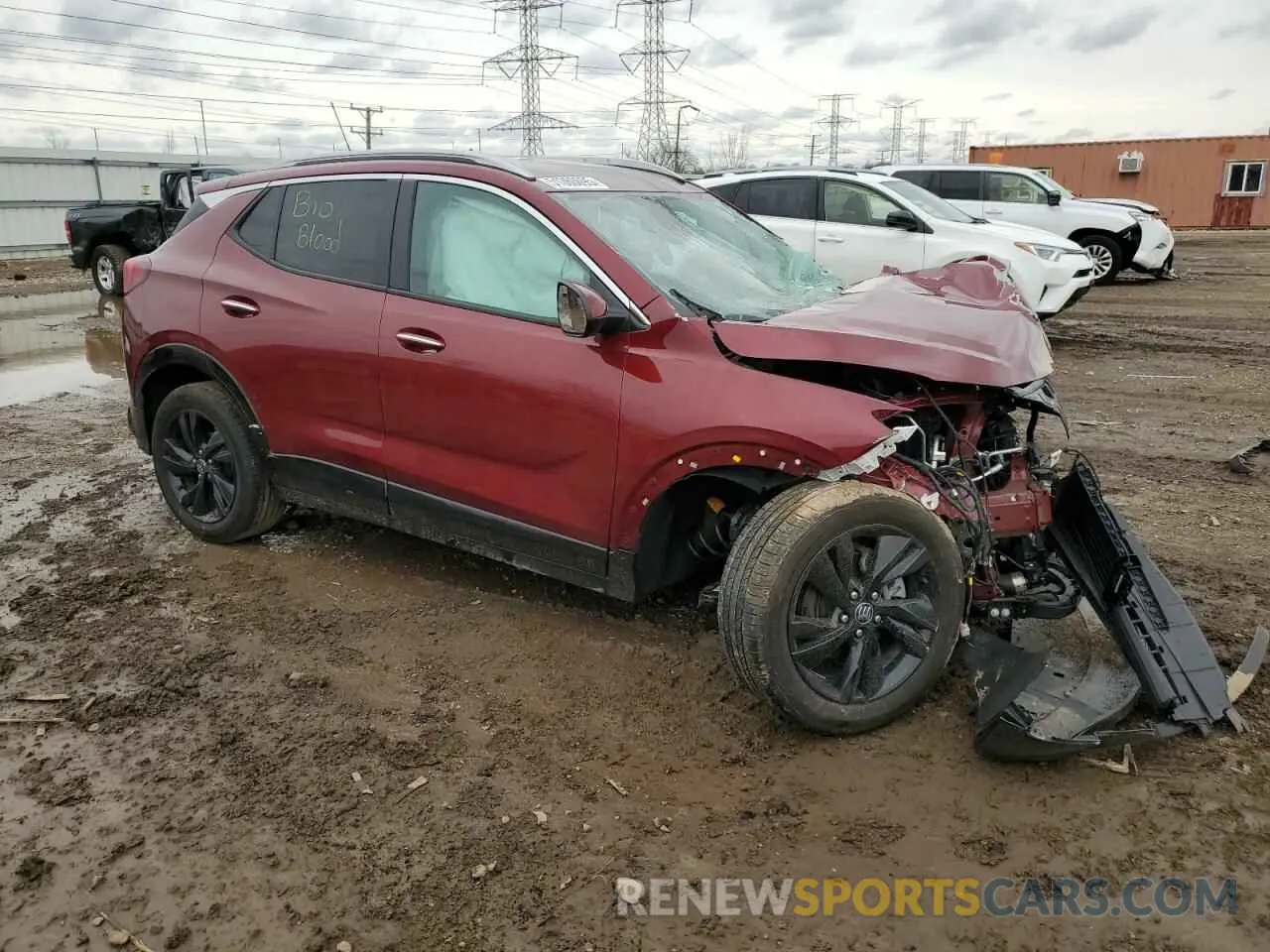4 Photograph of a damaged car KL4AMESLXRB208752 BUICK ENCORE 2024