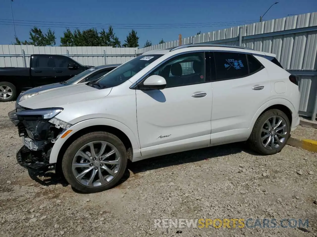 1 Photograph of a damaged car KL4AMGSL2RB049186 BUICK ENCORE 2024