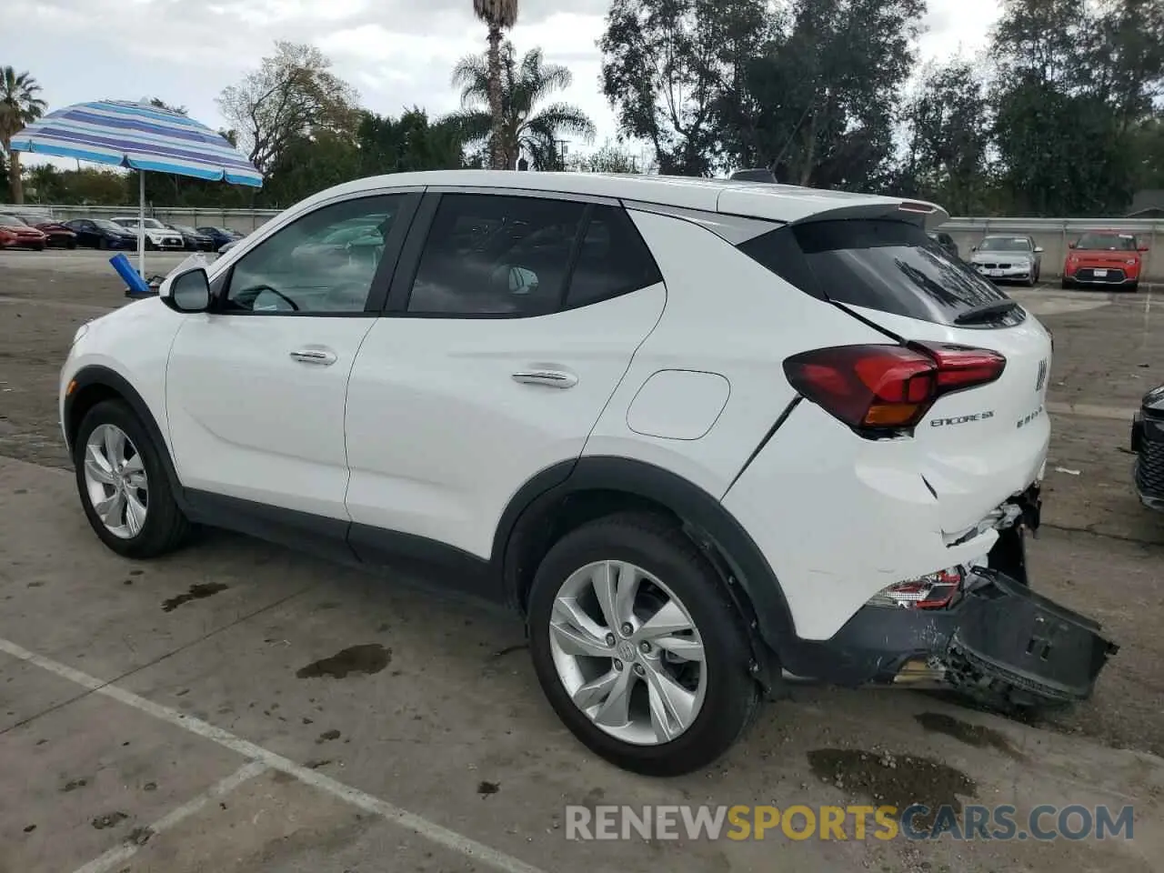 2 Photograph of a damaged car KL4AMBSL2SB141813 BUICK ENCORE 2025