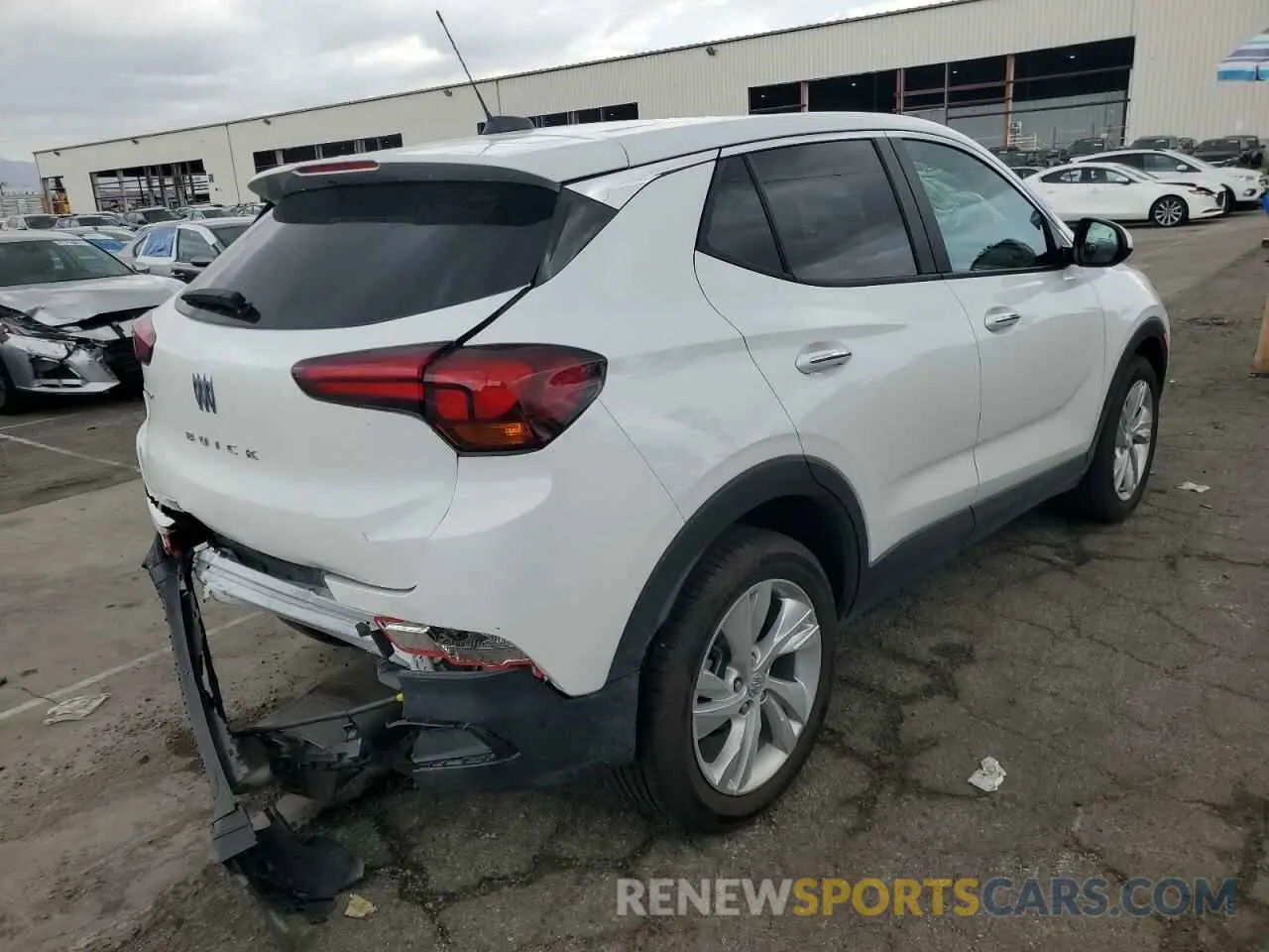3 Photograph of a damaged car KL4AMBSL2SB141813 BUICK ENCORE 2025