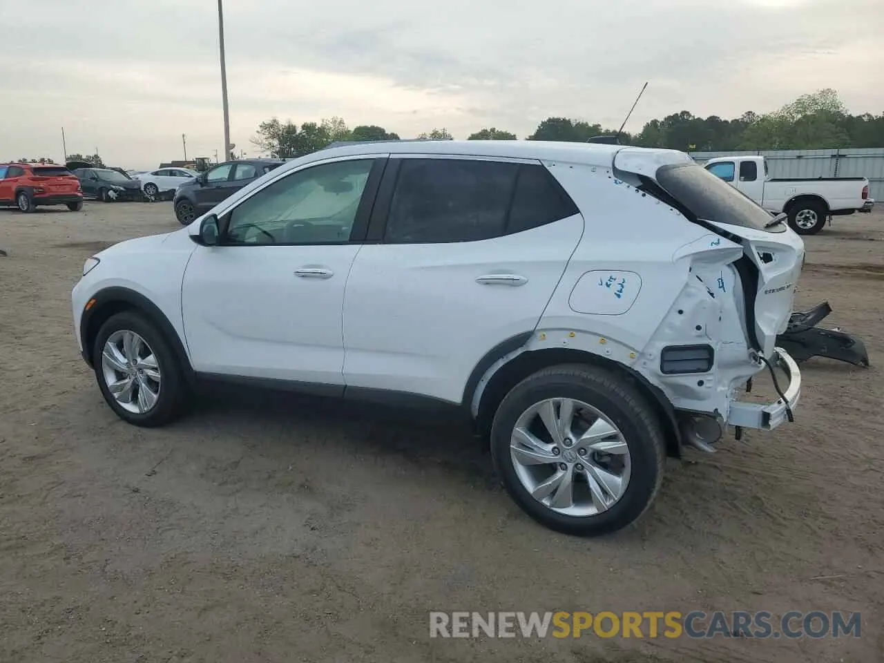 2 Photograph of a damaged car KL4AMBSL7SB174242 BUICK ENCORE 2025