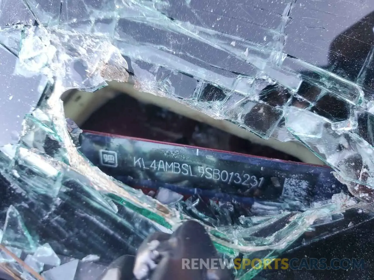14 Photograph of a damaged car KL4AMBSL9SB013231 BUICK ENCORE 2025