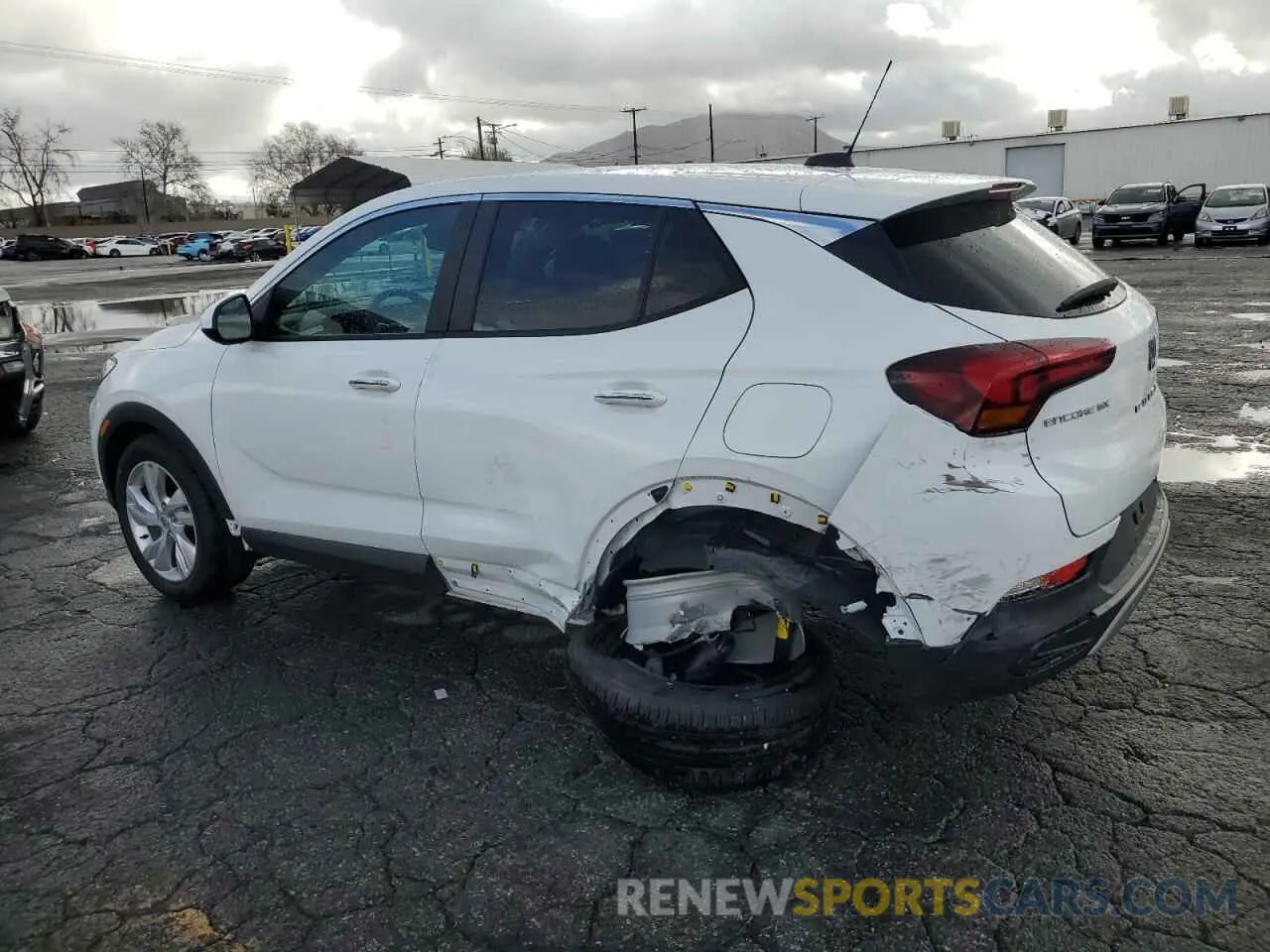 2 Photograph of a damaged car KL4AMBSP2SB089599 BUICK ENCORE 2025