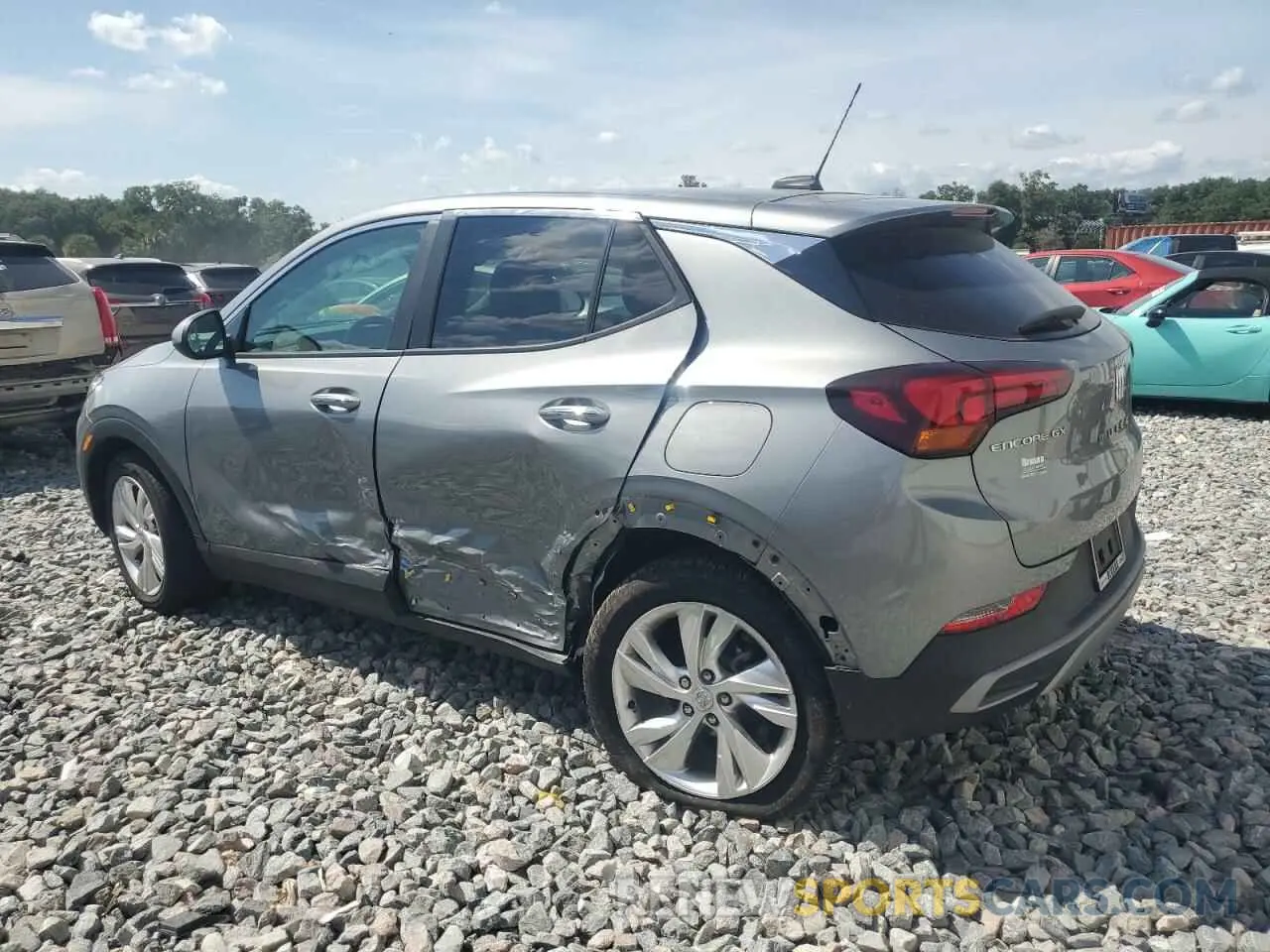 2 Photograph of a damaged car KL4AMBSP4SB002849 BUICK ENCORE 2025