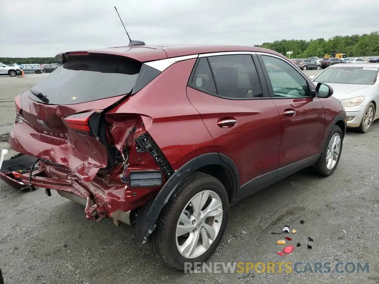 3 Photograph of a damaged car KL4AMBSP5SB026657 BUICK ENCORE 2025