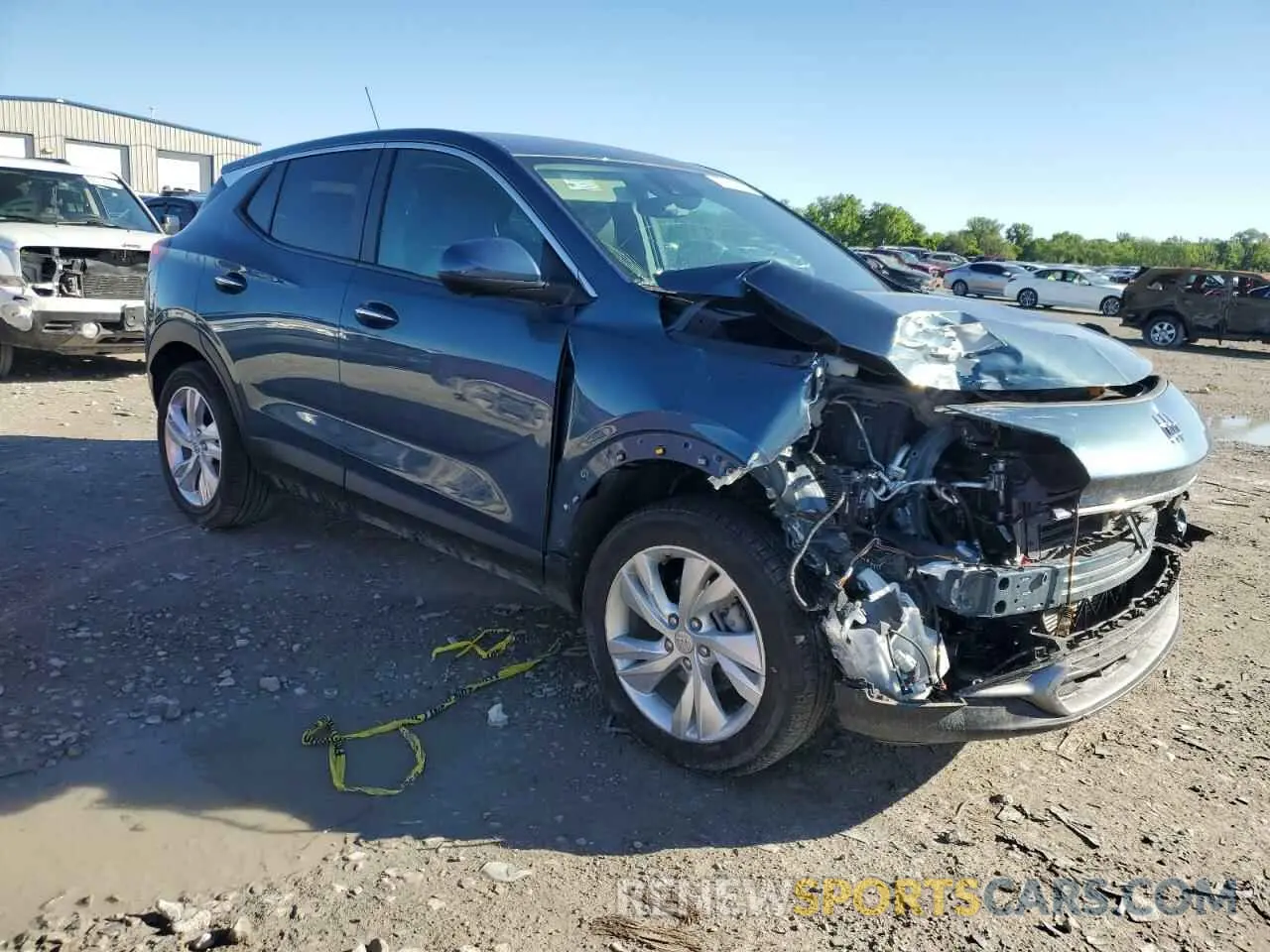 4 Photograph of a damaged car KL4AMCSL0SB054465 BUICK ENCORE 2025