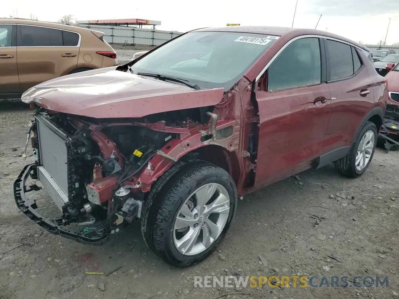 1 Photograph of a damaged car KL4AMCSLXSB036569 BUICK ENCORE 2025