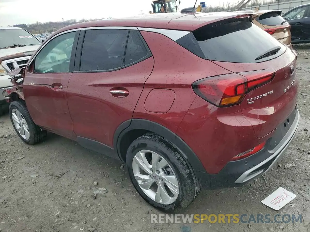 2 Photograph of a damaged car KL4AMCSLXSB036569 BUICK ENCORE 2025