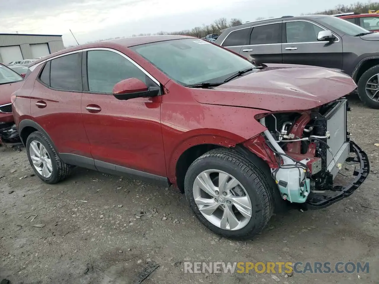 4 Photograph of a damaged car KL4AMCSLXSB036569 BUICK ENCORE 2025