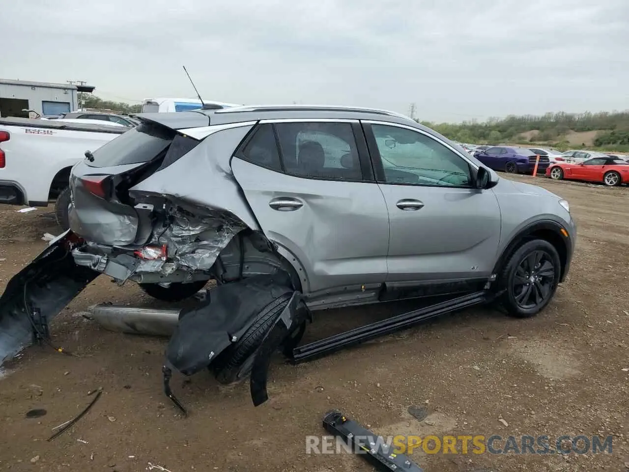 3 Photograph of a damaged car KL4AMDSL1SB006771 BUICK ENCORE 2025