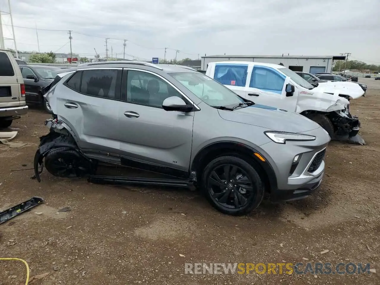 4 Photograph of a damaged car KL4AMDSL1SB006771 BUICK ENCORE 2025