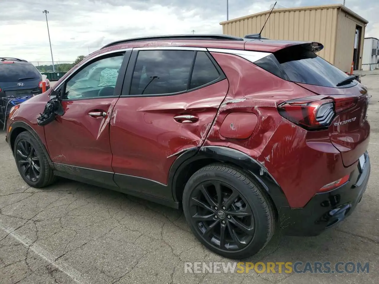 2 Photograph of a damaged car KL4AMDSL1SB125730 BUICK ENCORE 2025