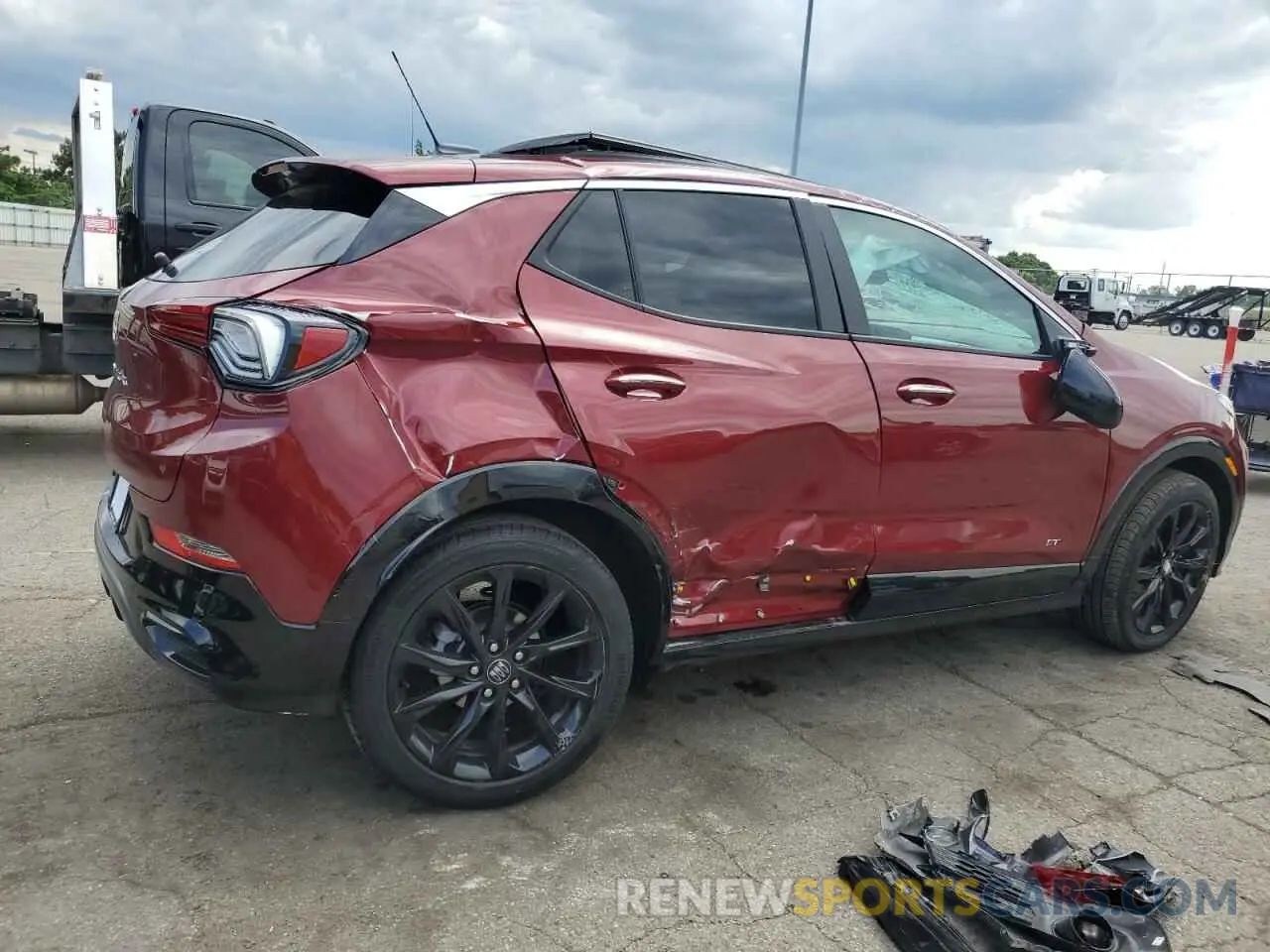 3 Photograph of a damaged car KL4AMDSL1SB125730 BUICK ENCORE 2025