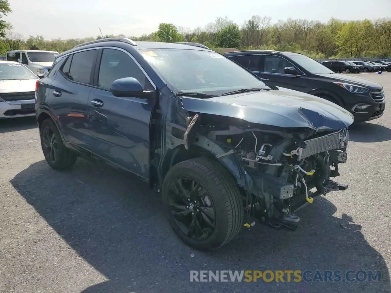 4 Photograph of a damaged car KL4AMDSL3SB059097 BUICK ENCORE 2025